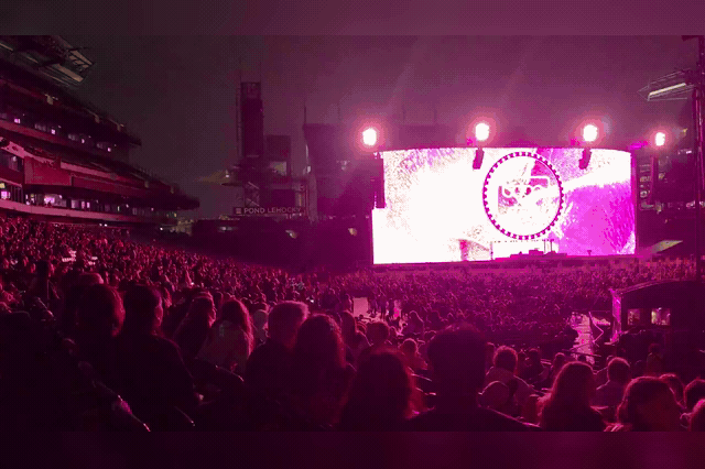 A social-media post disputing media accounts of crowd size at Lincoln Financial Field, where ticket prices had fallen as low as $32 ahead of Ed Sheeran's show.