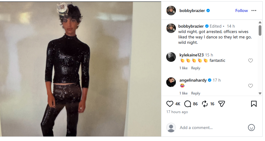Bobby Brazier's new Gucci campaign, shot for artistic director Demna's debut collection, features Kate Moss lip-syncing to Chris Isaak's 'Wicked Game' on a dance floor.