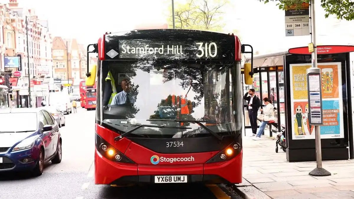 London's 310 bus, which links Golders Green and Stamford Hill, was rerouted from September 5 through Holloway's Nag's Head after losing £2.6m a year.