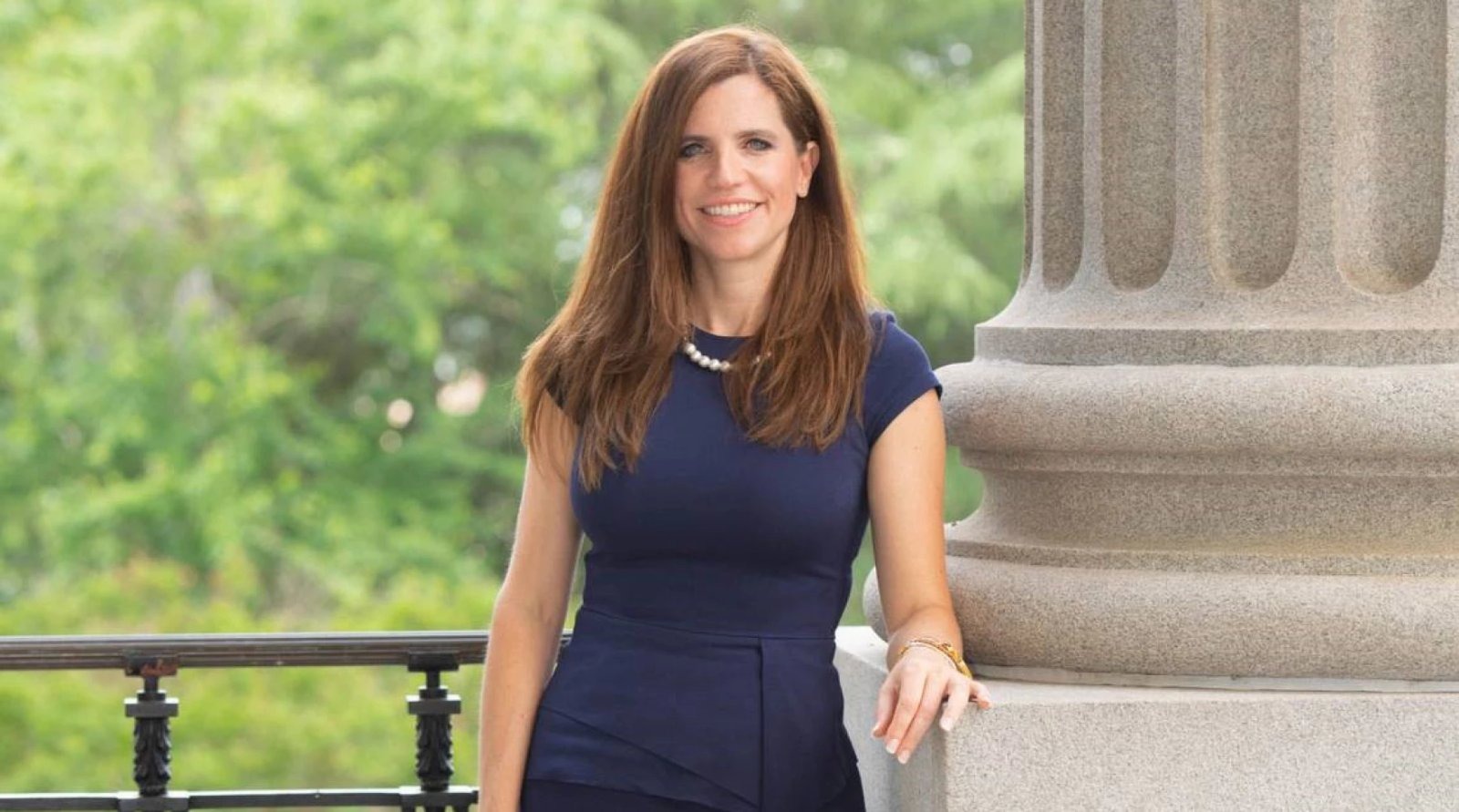 Nancy Mace, the South Carolina Republican who delivered a graphic House floor speech detailing alleged abuse by her ex-fiancé, whose two associates also face voyeurism and sex-crime charges.