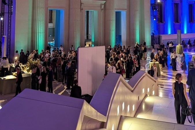 Sir Ed Davey attended the Samsung-sponsored gala while some visitors turned away from the Bayeux Tapestry exhibition had waited since childhood to see it.
