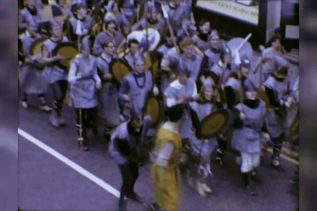 Lost colour film of the first ever Battle of Hastings re-enactment, shot in 1966 to mark the 900th anniversary, which Cliff Wootton has restored and handed to English Heritage.
