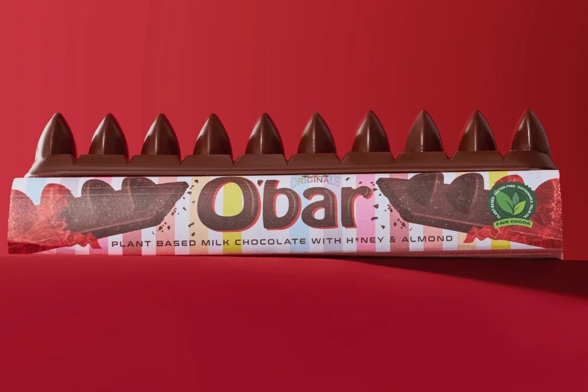 The O'bar, a segmented chocolate bar with rounded semi-oval humps, whose maker Catherine's Originals faces a High Court "passing off" claim after Mondelēz spent months attempting to settle the dispute directly.