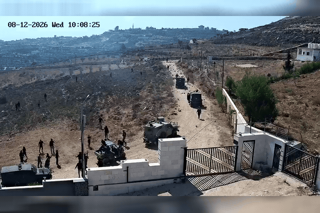 Israeli troops clashed with settlers who had besieged Palestinian families in the West Bank, where Foreign Secretary Ed Miliband has warned plans for 1,200 new settler homes risk extinguishing any prospect of a two-st...