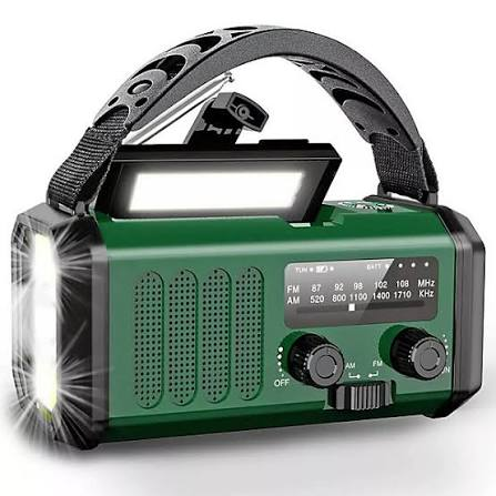 A wind-up emergency radio like the models stripped from shelves at Currys, John Lewis, Screwfix and Tesco after Defence Secretary Wes Streeting's three-year emergency-preparedness campaign launched on Thursday.