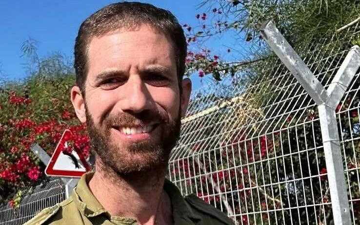 A checkpoint near the illegal settlement of Beit Horon in the West Bank. Neria Leiter's pregnant sister went into labour at the same Jerusalem hospital where he underwent emergency brain surgery after the attack.