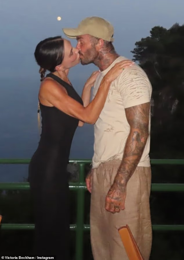 David and Victoria Beckham cut short their summer Amalfi Coast cruise to watch Cruz Beckham's debut, with Romeo, Harper and Jackie Apostel also attending — but not Brooklyn.