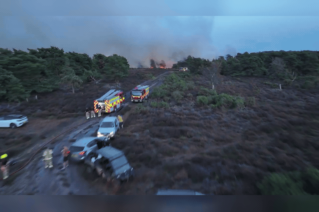 RAF Chinooks and A400M planes will fight wildfires after a record 1,350 blazes this year, Burnham says