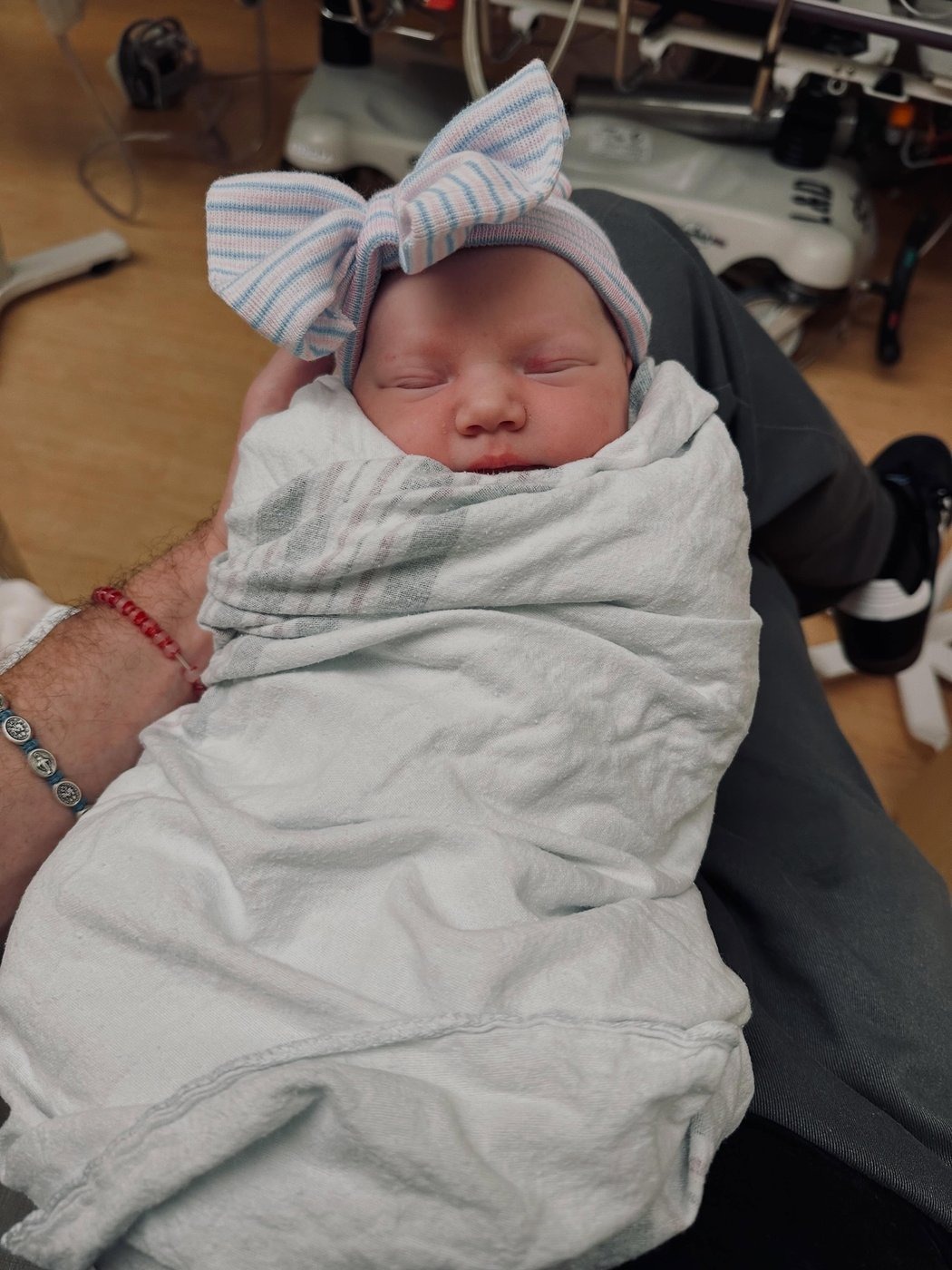 Kaley Cuoco, who revealed the pregnancy in June and became engaged to Tom Pelphrey in August 2024, welcoming their second daughter, born 12 October.