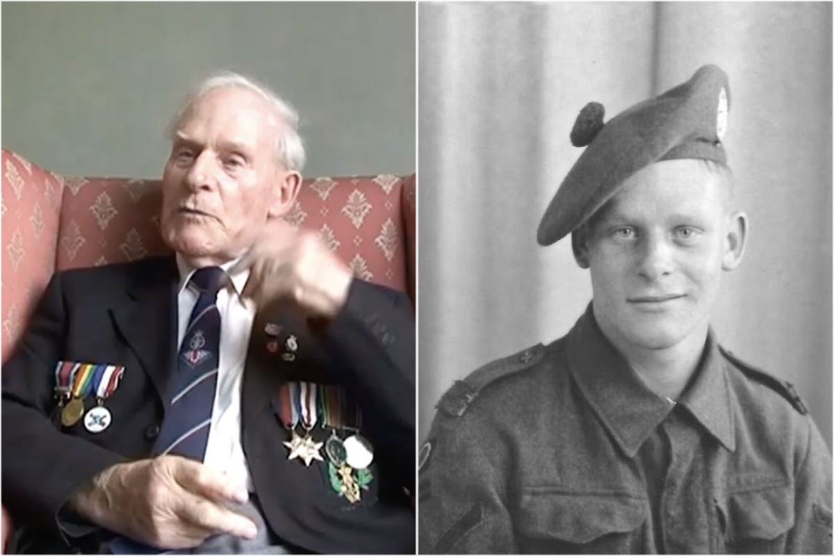 Donald Turrell came ashore at Sword Beach with the Cameronians (Scottish Rifles) in June 1944, having forged his own parental consent letter to enlist at just 17.