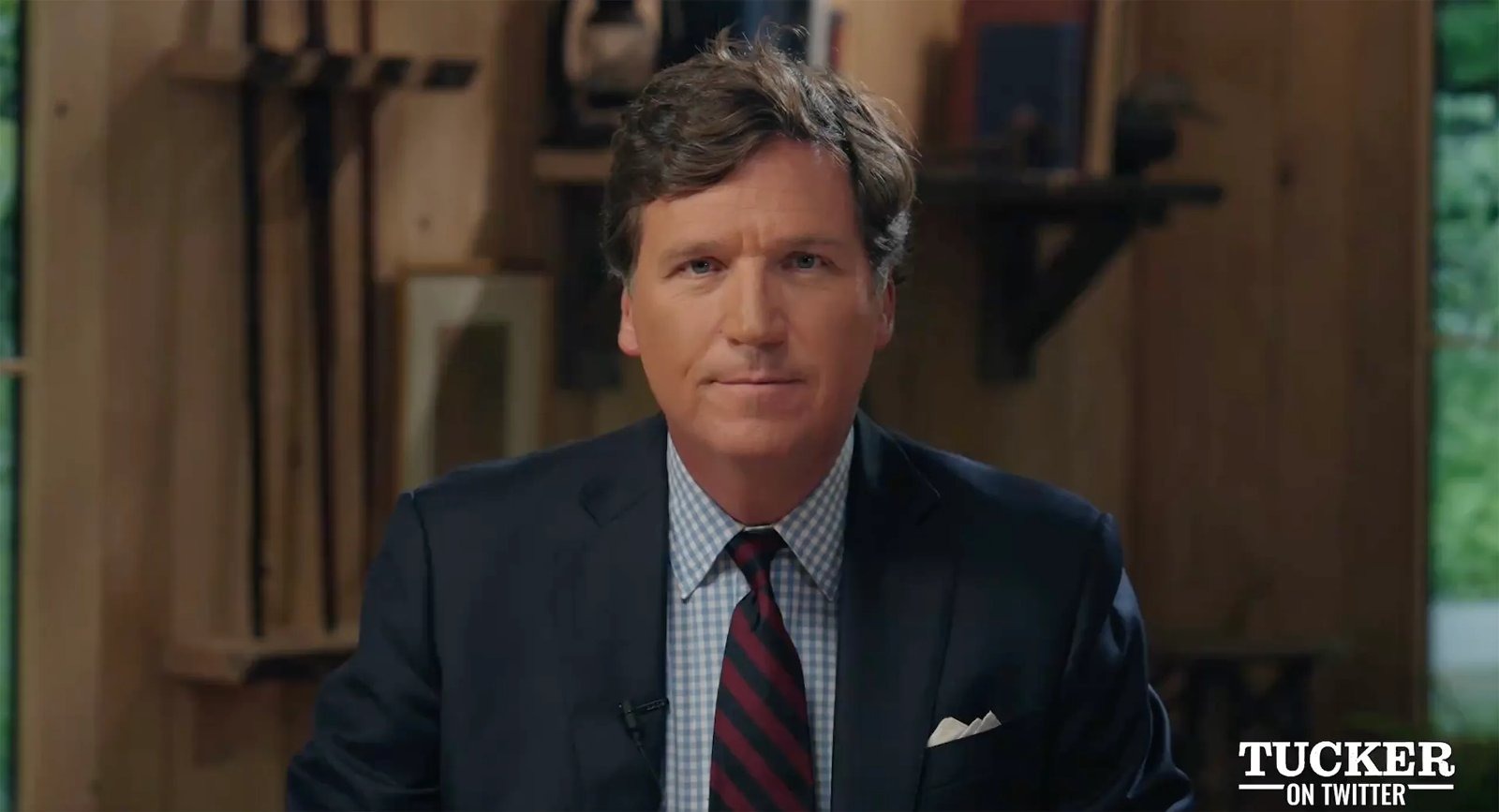 'Who cares?': Tucker Carlson questions why Britain fought Hitler — only for Rees-Mogg to tell him he is 'verging on defending' the Nazi leader