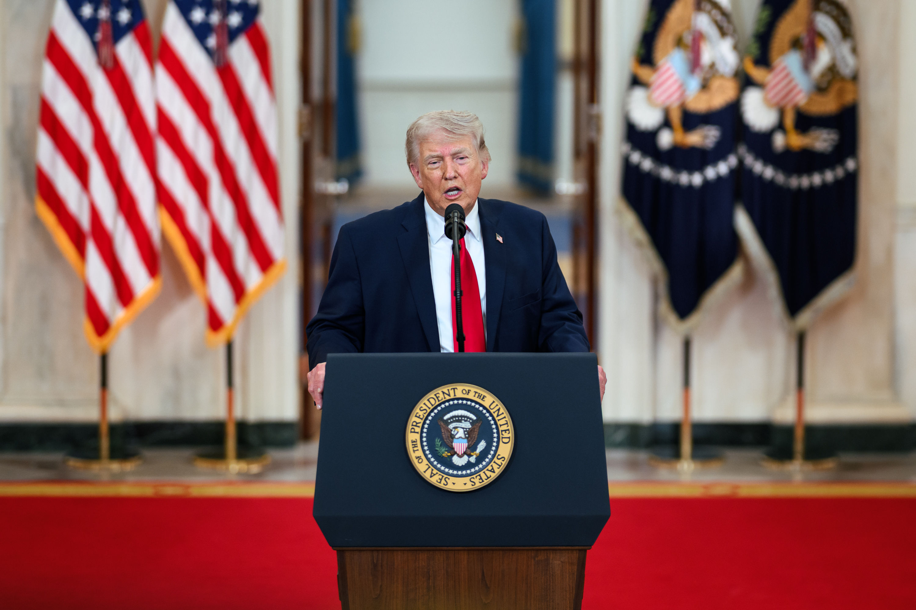 Trump's PAC will now pay for 'patriotic' TV ads after bipartisan fury over $10m taxpayer spend