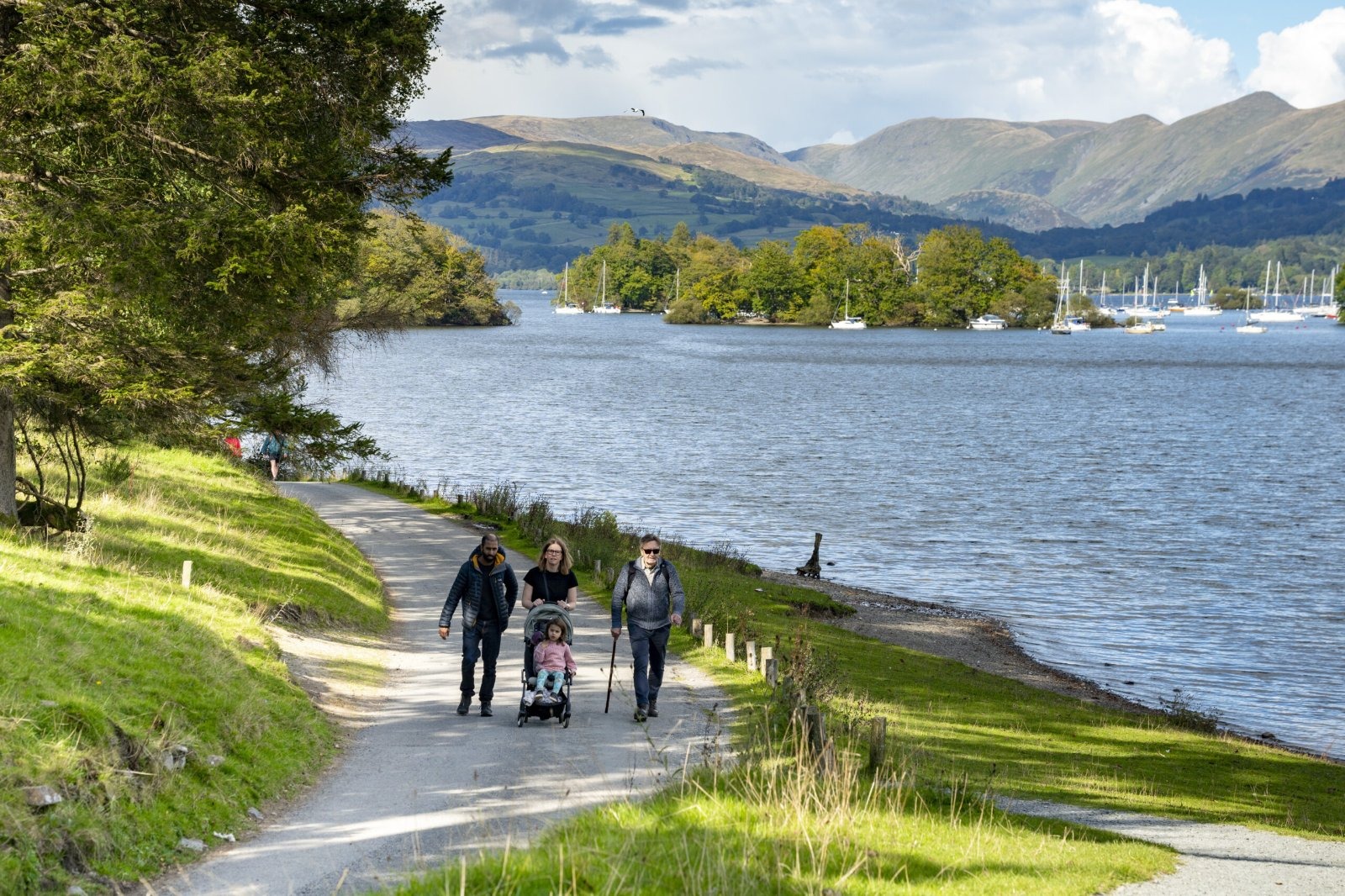 Lake Windermere, where raw sewage and treated effluent blamed for turning parts of the water green each summer could be redirected through up to 86 miles of new sewers.