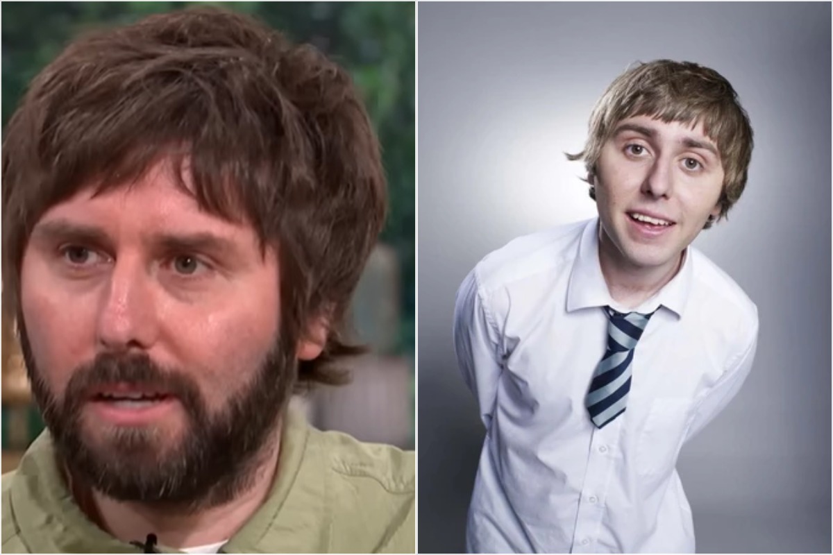 James Buckley, whose character Jay Cartwright appears to have been accidentally revealed as now working for his dad's plant hire firm in a leaked Cameo video.