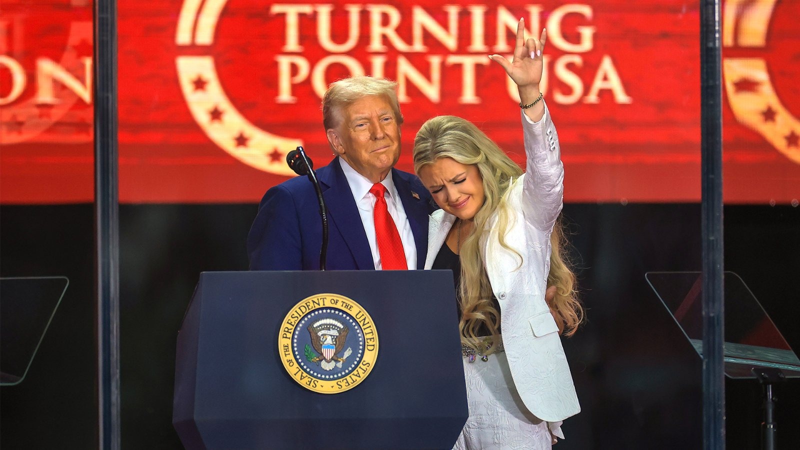 Erika Kirk, whose family's wrongful death complaint reveals that after Charlie Kirk was shot he was driven to hospital by private vehicle rather than taken by ambulance.
