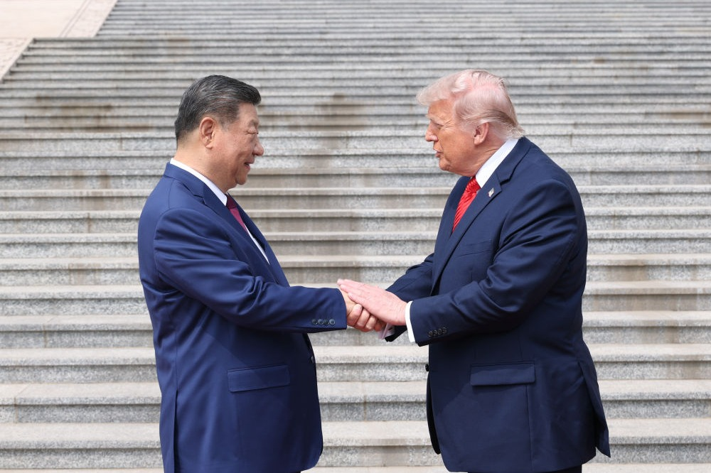 Xi Jinping and Donald Trump, whose planned two-day Washington summit will also see tech leaders including Jeff Bezos, Sam Altman, Elon Musk and Tim Cook attend Thursday's state dinner.