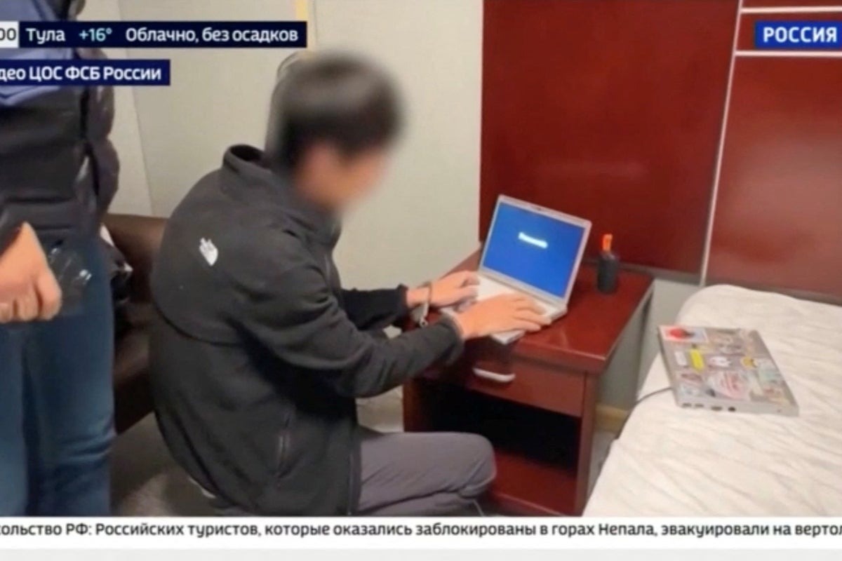 Masked agents in black seize Hokkaido Shimbun reporter Yuki Imai in his Sakhalin hotel room before flying him to Moscow's Lefortovo jail on FSB espionage charges carrying up to 20 years in prison.