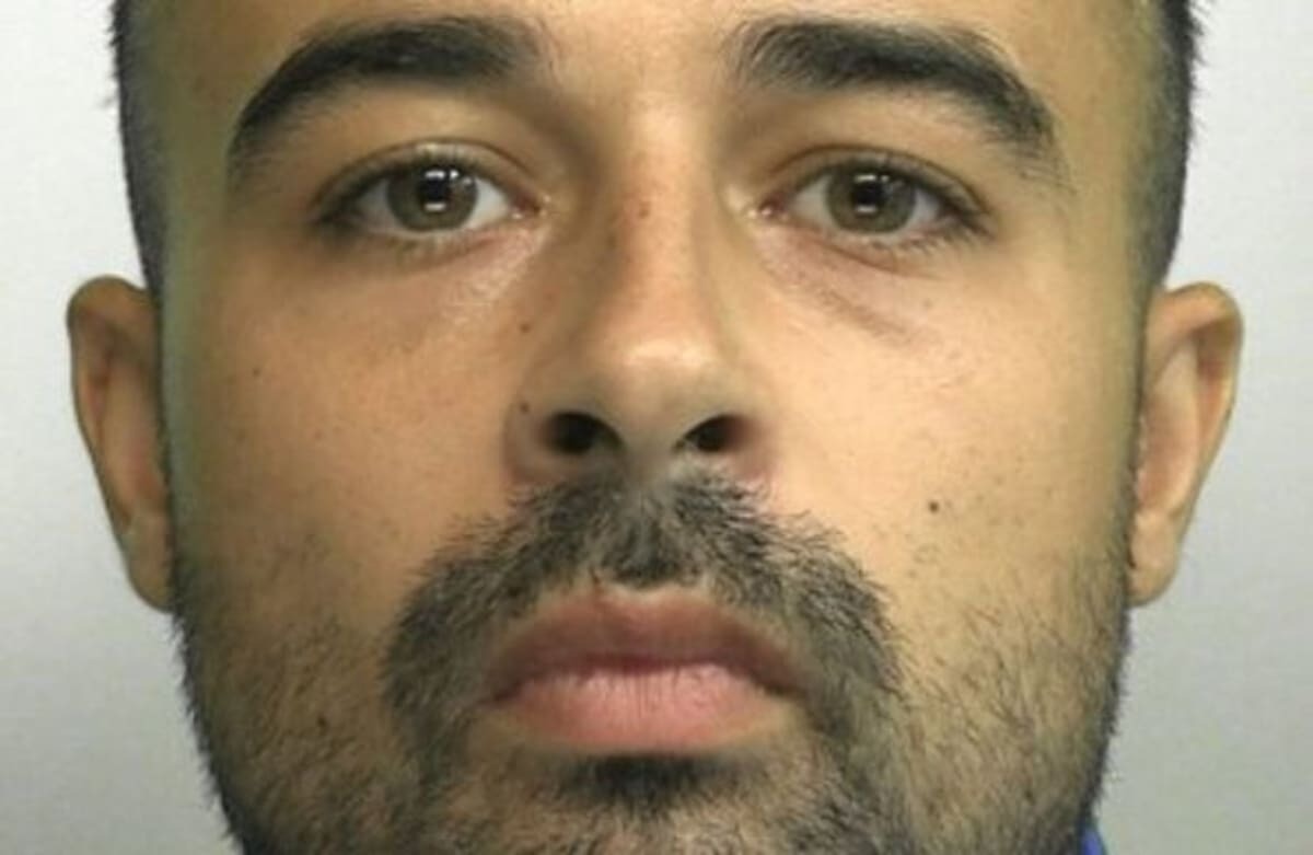 Nicholas Cash, who subjected his 17-year-old girlfriend Olivia Croft to ten months of abuse, wept via video link as he was sentenced to nine years and four months at Bournemouth Crown Court.