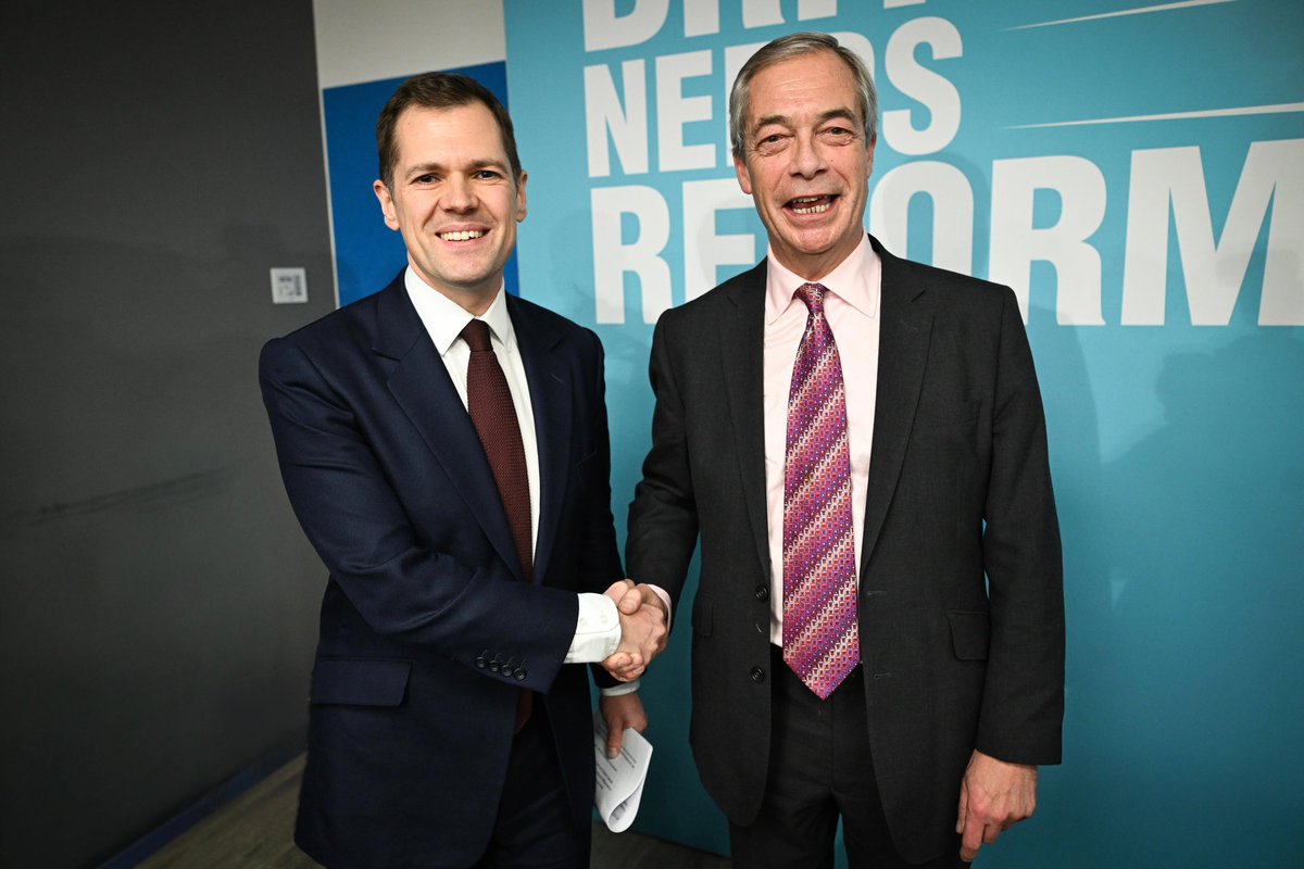 Nigel Farage and Robert Jenrick. Farage was forced to deny that a Reform government would order Royal Marines to open fire on small boat migrants, after a defence minister branded the claim "disgusting and illegal.