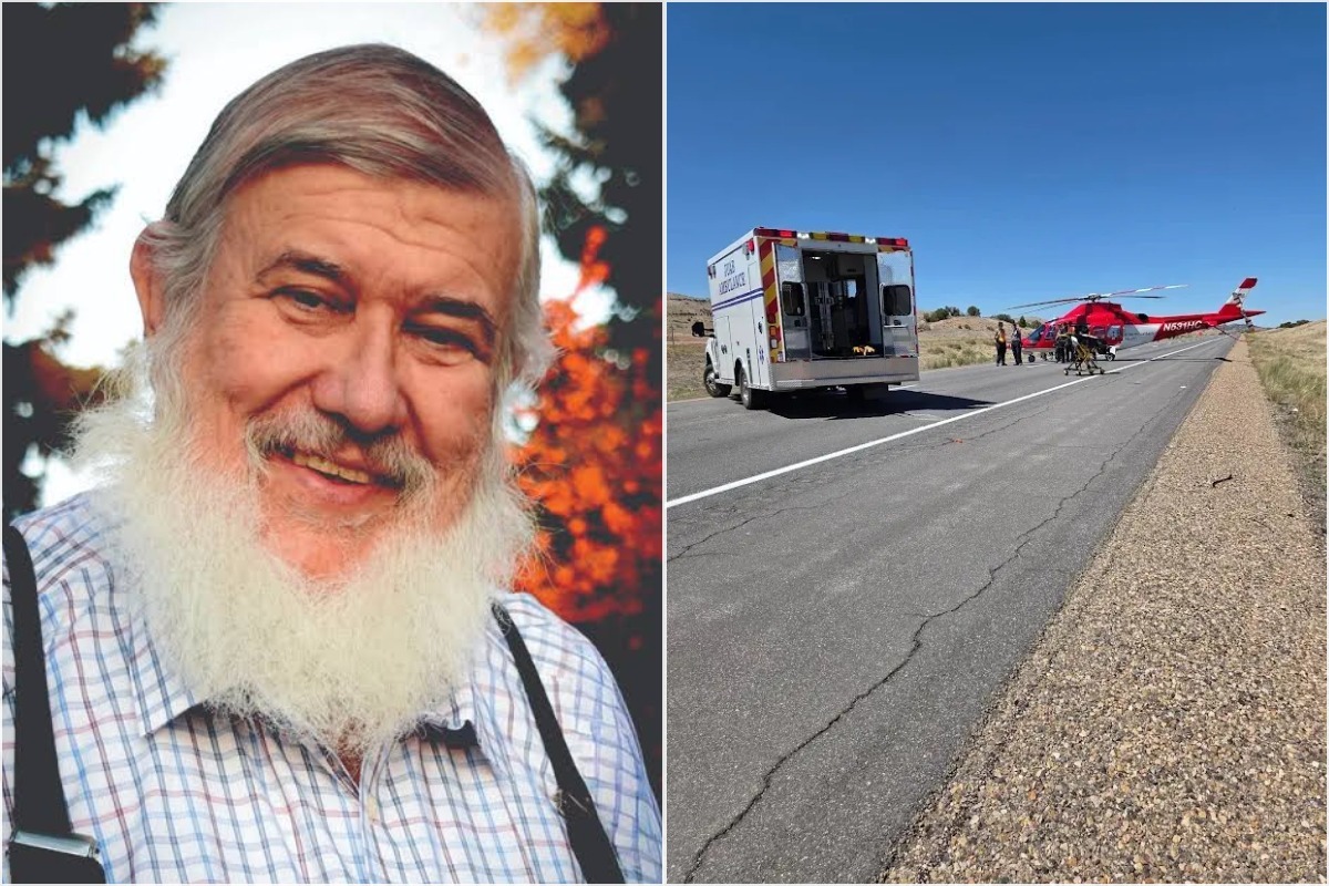 Scott LaVar Lichfield, 66, died after being airlifted to hospital following the June 12 crash on I-15, which police say left no brake marks on the road.