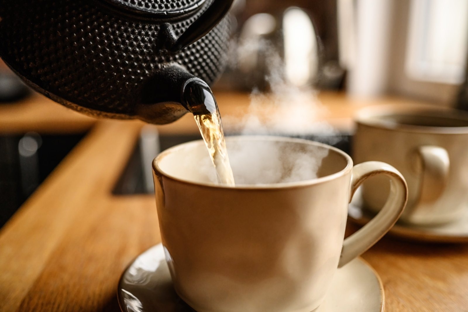 A cup of tea, as Kenyan farmers warn that hailstorms, drought and extreme heat have cut yields by 30%, threatening supplies of the black tea that fills half of Britain's mugs.
