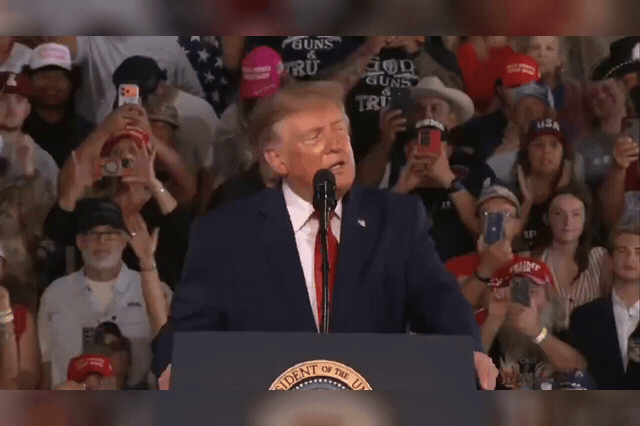 Ken Paxton with Donald Trump, who campaigned for him at a Texas rally. Elon Musk has poured at least $158 million into the contest backing Paxton, who drew mockery after telling the crowd America celebrated its 200th…