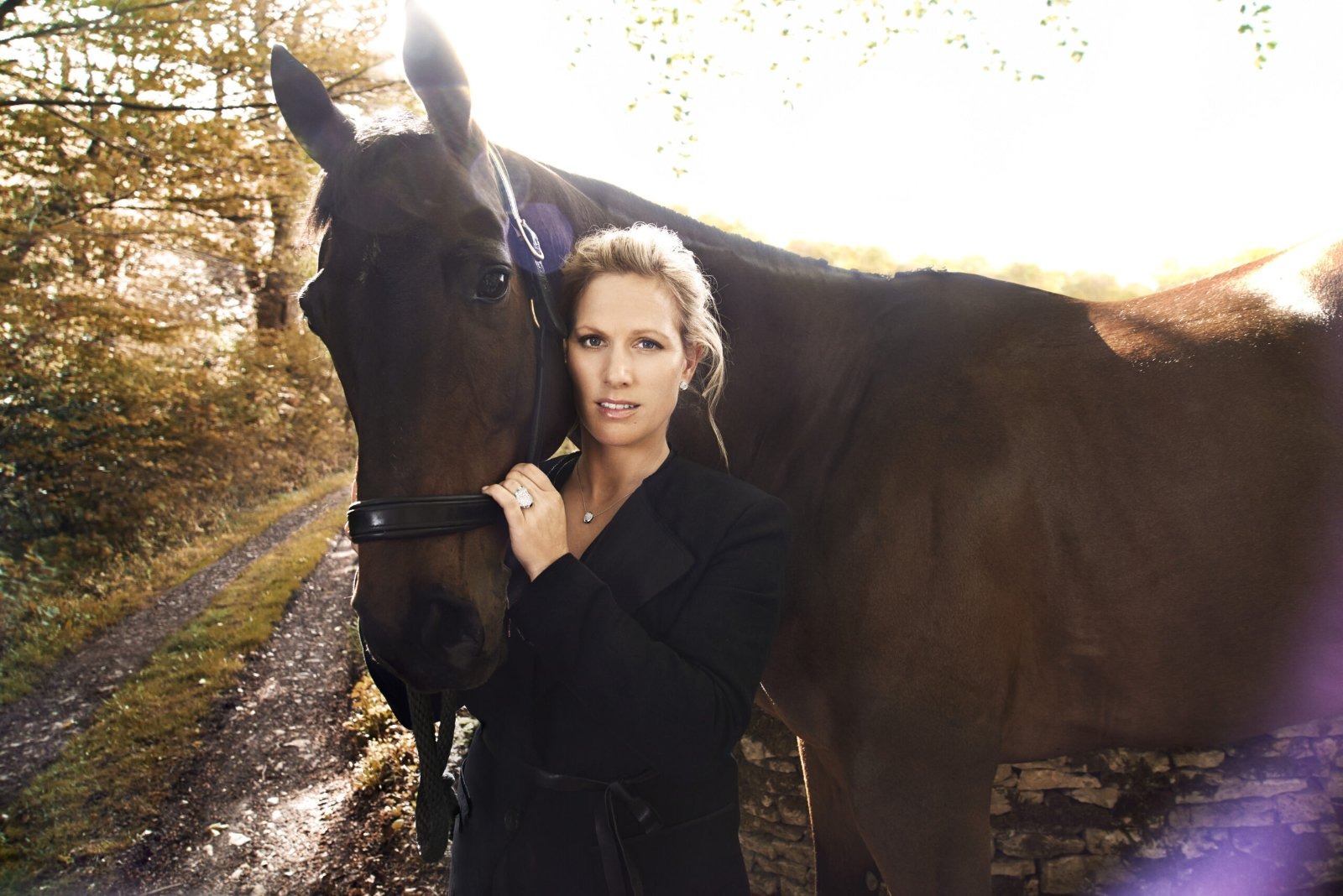 Zara Tindall and designer John Calleija, pictured together to mark their jewellery collaboration, are both supporters of Blue Marine Foundation, an ocean conservation charity.