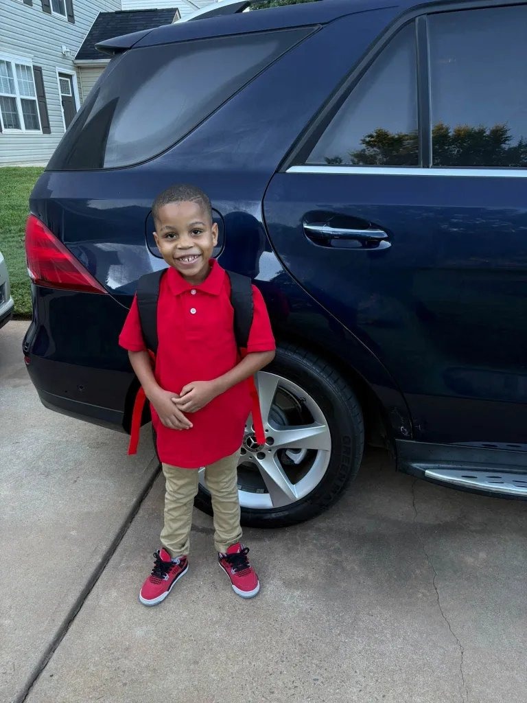 Caleb Flax was shot dead as he lay in bed beside his mother during a drive-by attack on their Charlotte, North Carolina home, weeks after he had started school.