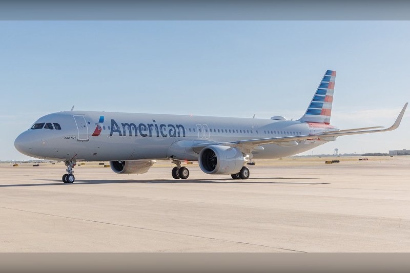 An American Airlines A321 aircraft. The carrier's Boeing 777 was diverted to JFK on 23 August after six of its eight toilets failed, leaving just two lavatories for more than 280 passengers.
