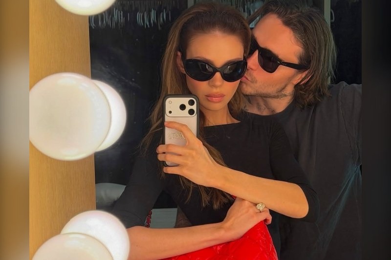 Brooklyn Beckham, 27, and Nicola Peltz, 31, whose anniversary tribute prompted critics to note the irony that he had once described his own parents' social media posts as "performative.