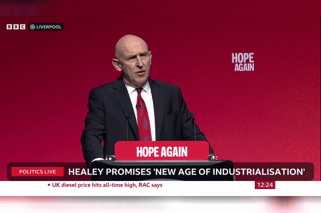 Tories challenge Chancellor John Healey to meet five Budget tests and rule out any new taxes