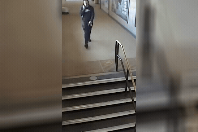CCTV footage of Fabian Pawlowski, who admitted three robberies and two bladed-article charges after preying on victims across the Metropolitan and Jubilee lines between April and May.