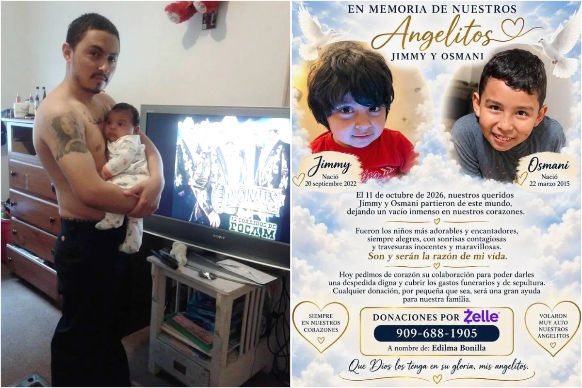 A memorial tribute to Jimmy and Osmani Gramajo Bonilla. Adolfo Gramajo, 35, allegedly shot both boys in the head on a Los Angeles street during a custody visit, minutes after taking them to McDonald's.