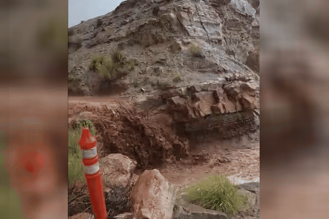 Helicopter evacuations airlifted 62 people from Phantom Ranch and the lower North Kaibab Trail after floodwater swept away nearly every footbridge over Bright Angel Creek.