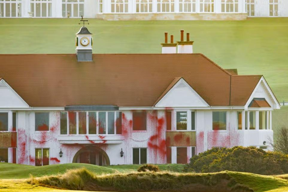 Seven protesters face a February 2028 Glasgow High Court trial over the alleged wrecking of Trump's Turnberry resort, with prosecutors citing a terrorist connection under the Counter-Terrorism Act 2008.
