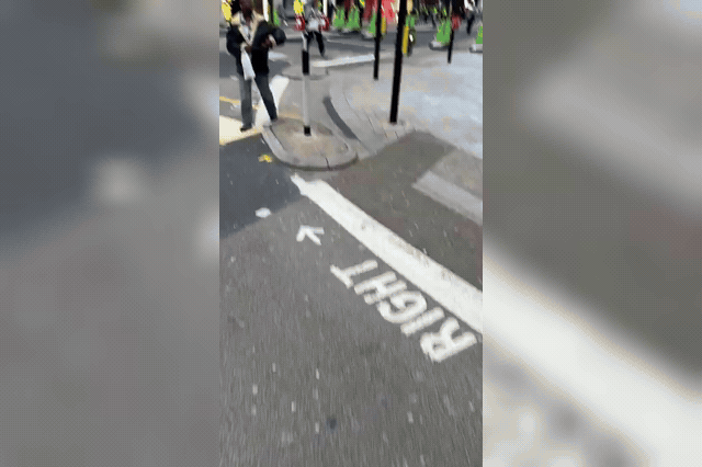 Pedestrians on Oxford Street, which generates around £3.1bn in retail spending annually and will gain additional seating, trees and public spaces early next year.