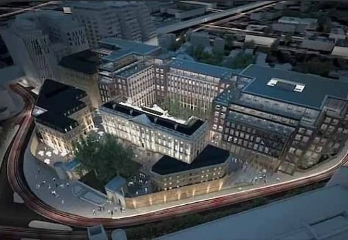 The proposed new Chinese embassy in London sits at the centre of a row after guards were filmed threatening protesters with electroshock weapons on British soil.