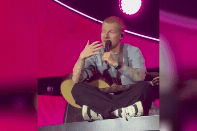 Ed Sheeran's speech, shared on social media, in which he called the situation in Gaza 'catastrophic, unjustifiable and disproportionate' and said he could no longer hide how he felt.