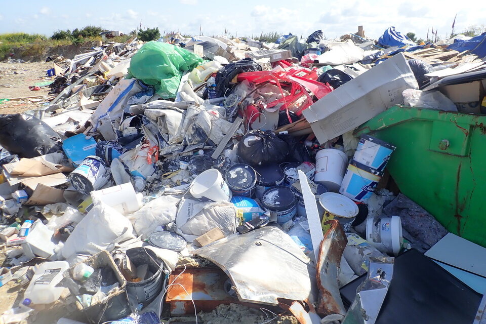 The illegal waste dump at Hendra Croft, Scotland Road, near Newquay, which a 2023 inspection found contained asbestos, mattresses and electrical items leaching into the water table.