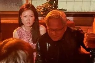 Jensen Huang and Alice Huang, the Megaspeed executive US intelligence determined was operating as an asset for Chinese intelligence, whom officials say Huang developed a close relationship with.