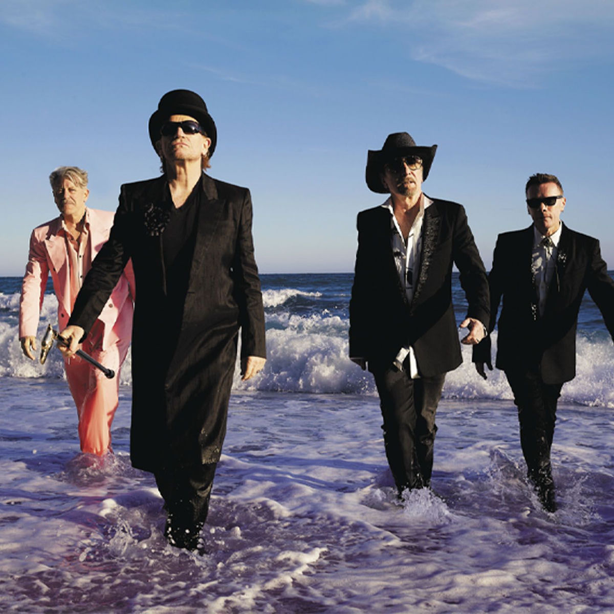 Bono, The Edge, Adam Clayton and Larry Mullen Jr, who will be supported by Wolf Alice at all UK and European dates on their 12-date stadium tour next year.