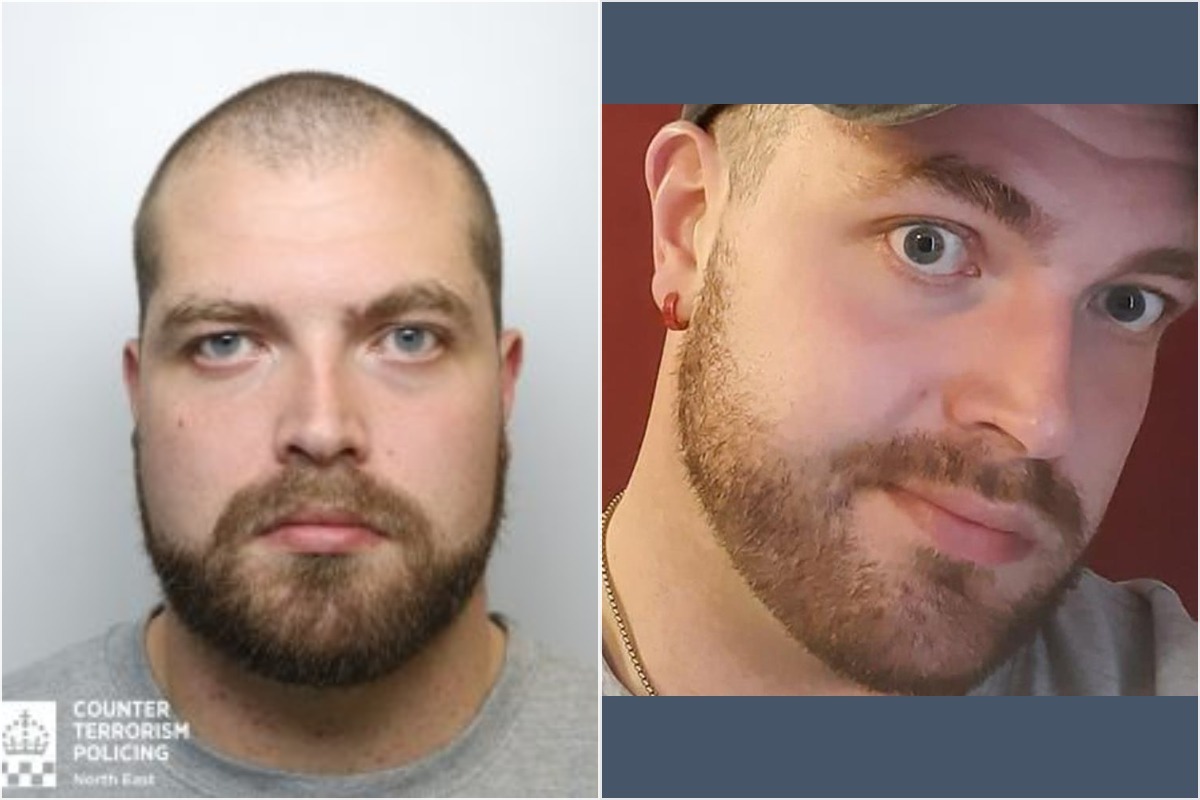 Mark Broadhurst (right), whom Mr Justice Hilliard ruled had stockpiled weapons partly to make his threats of serious violence be taken seriously by the far-right group he wanted to advance.