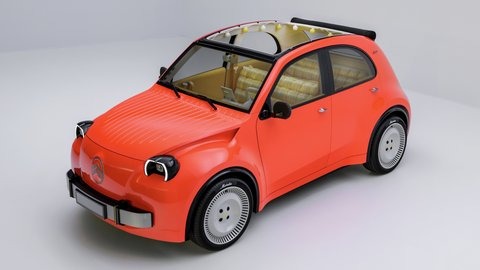 The Citroën 2CV concept, unveiled at the Paris Motor Show, features independently detachable bumpers designed to keep repair costs low for everyday drivers.