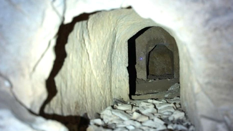 Border Police officers searching the Silwan compound also secured the site to allow archaeologists to excavate the Second Temple-period cave without interference from the feuding families.