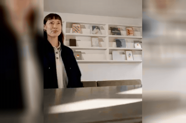 Revolut's facial recognition checkout at a London cafe, where merchants pay zero processing fees on Pay with Smile transactions during the pilot.