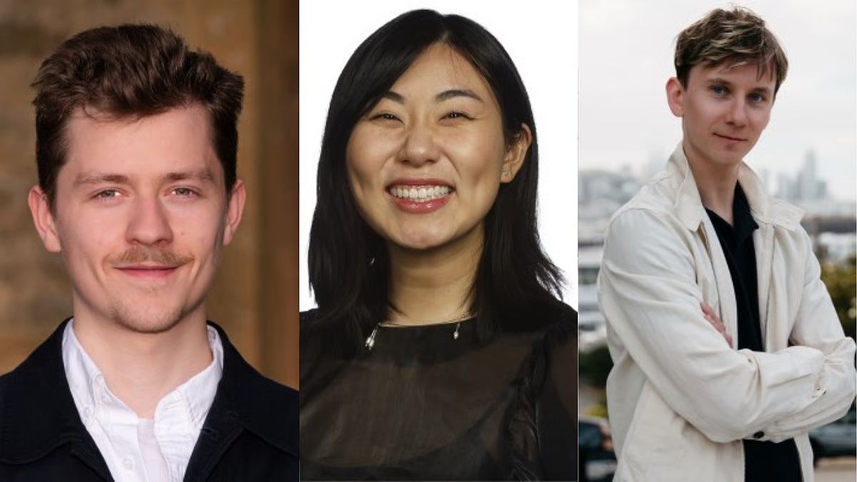 Jasmine Wang, Tomek Korbak and Mikita Balesni, the three OpenAI safety researchers dismissed after an internal probe found they had shared confidential data with an external AI safety organisation without authorisation.