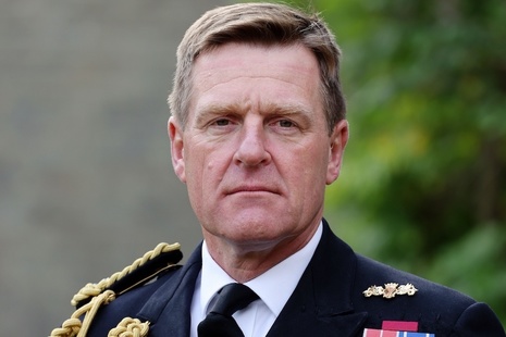 Ben Key, who will now be known as Mr Ben Key after losing his knighthood and CBE, the most severe dishonour in 500 years of Royal Navy history.