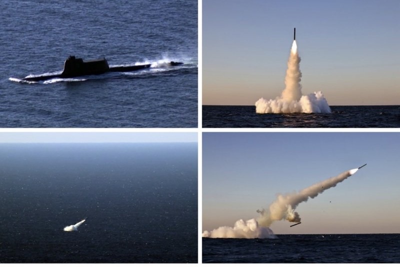 A North Korean submarine and submarine-launched strategic cruise missiles in the Sea of Japan. Kim Jong Un has expanded Pyongyang's strike capabilities with underwater platforms that are harder to detect and intercept…