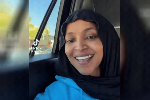 Ilhan Omar, filming from the back of a car on Tuesday night, appealed to supporters for $5, $10 or $20, warning of "a very expensive and challenging time" after federal agents raided her Washington home.