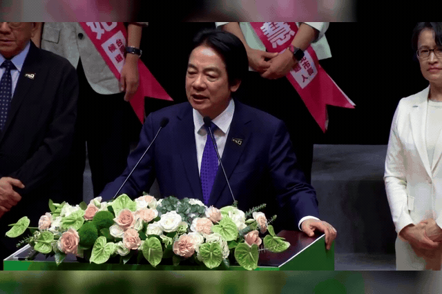 Taiwan's president Lai Ching-te, who hailed the arrival of the first two F-16V jets as "a major milestone in elevating Taiwan's air defence capabilities," with the full order of 66 aircraft due this year.